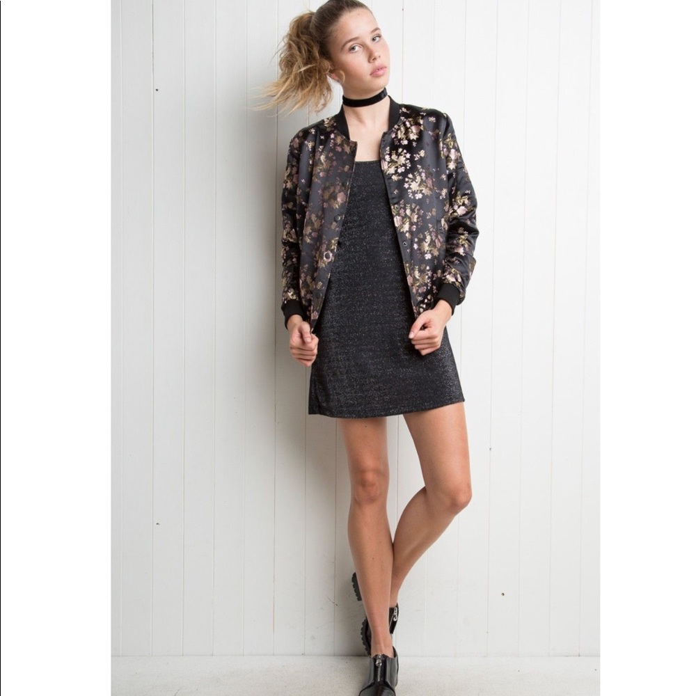 brandy melville Dennis bomber jacket